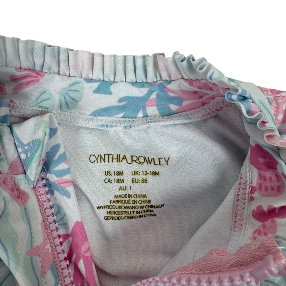 Cynthia Rowley Rash Guard Size 18m - Picture 2 of 4